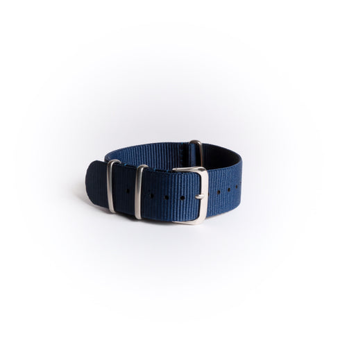 NATO Uhrenarmband Marineblau aus Nylon