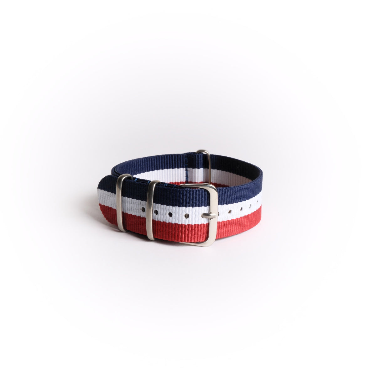NATO Uhrenarmband Tricolore aus Nylon